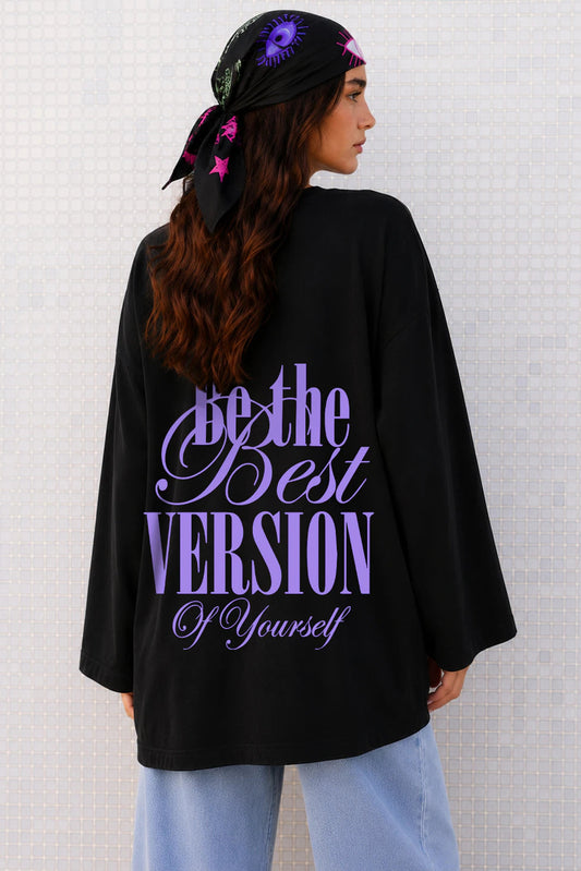 Best Version Tee – Black Edition