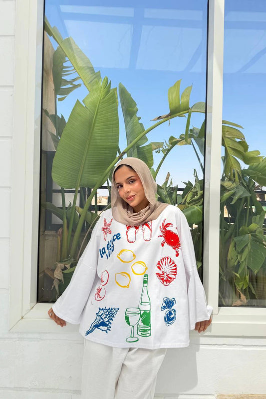 Dolce Vita T-Shirt – Off White Edition